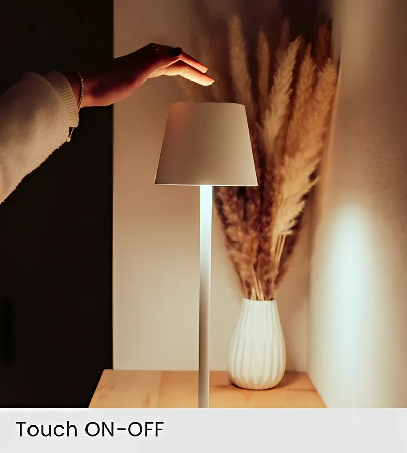 BeamBliss™ | Wiederaufladbare kabellose Tischlampe