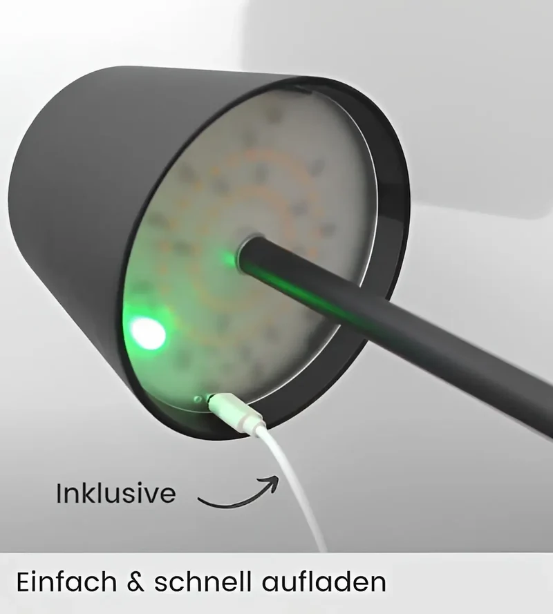 BeamBliss™ | Wiederaufladbare kabellose Tischlampe