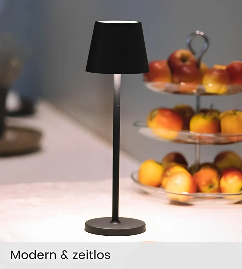 BeamBliss™ | Wiederaufladbare kabellose Tischlampe
