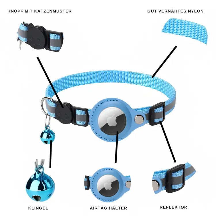 Airy™ | AirTag-Katzenhalsband