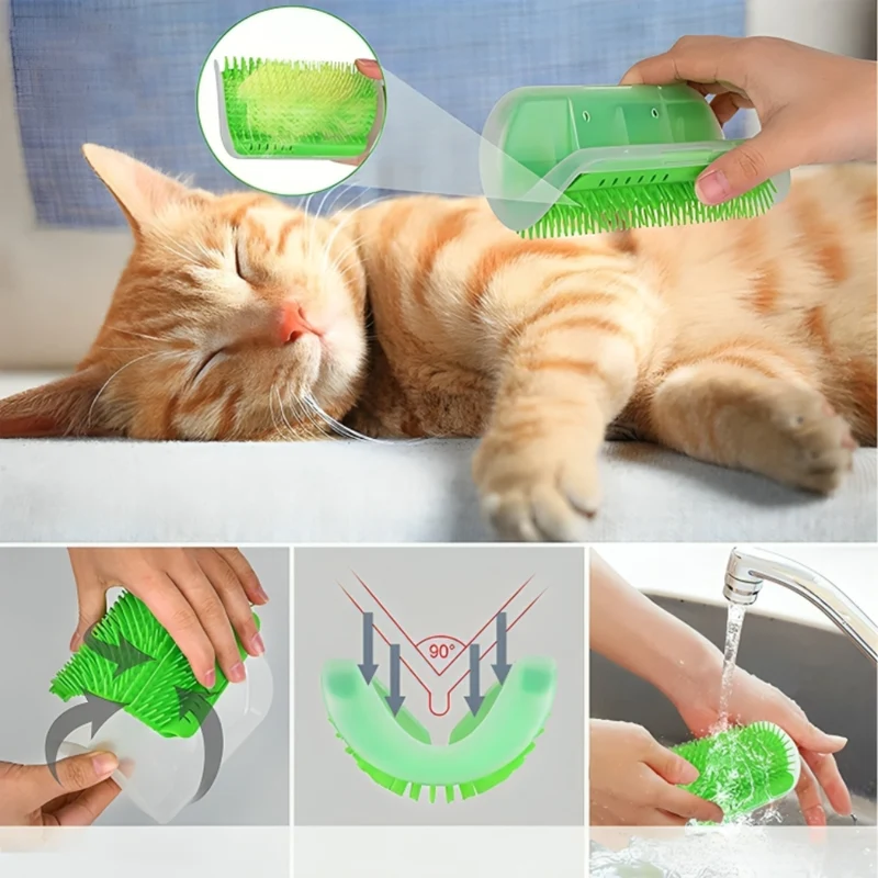 Fellpflegekamm für Haustiere™ | Katzenbürste Für Glückliche Haustiere