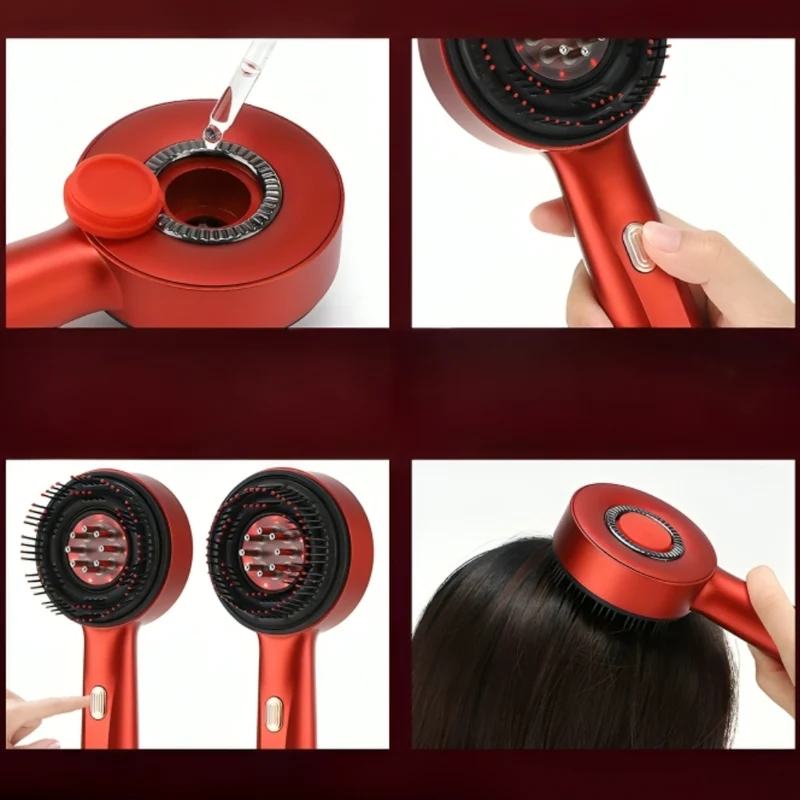 Elektrischer Vibrationsmassagekamm™ | Strahlendes Haar Innovative Pflege
