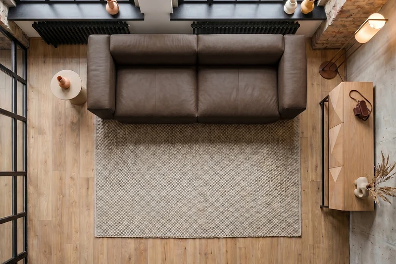 KAWOLA Sofa CELESTE 4-Sitzer Leder dunkelbraun