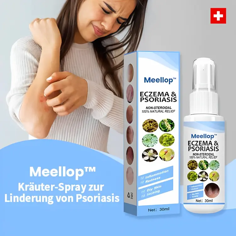 Meellop™ Kräuter-Psoriasis-Linderungsspray