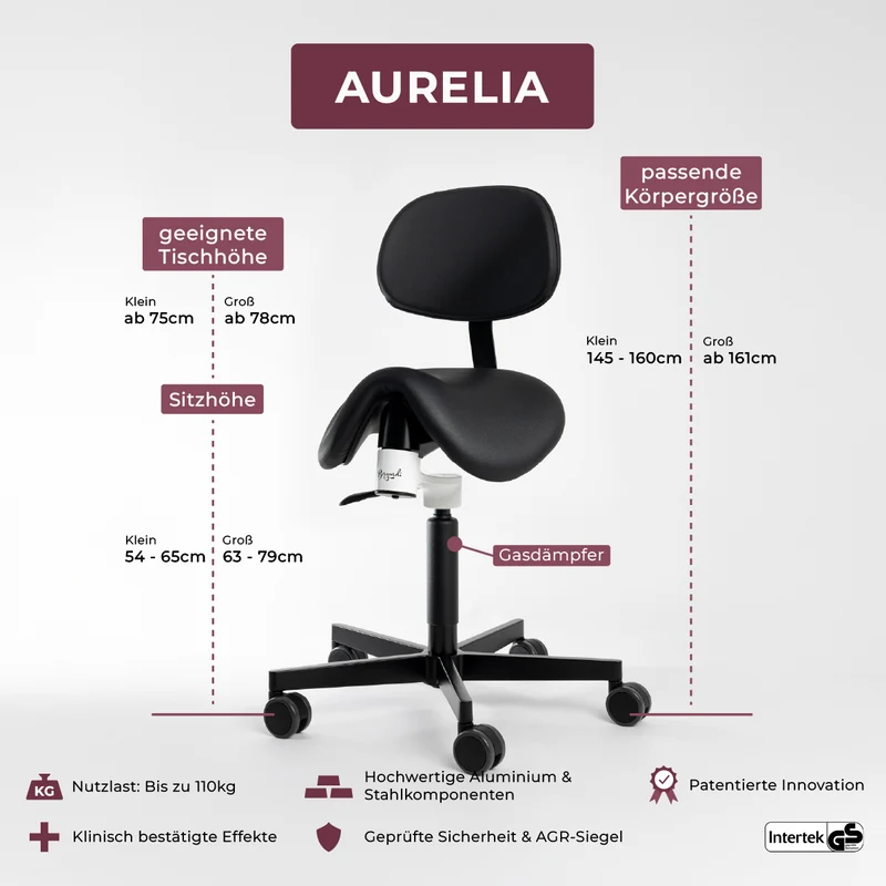 Sattelstuhl Aurelia