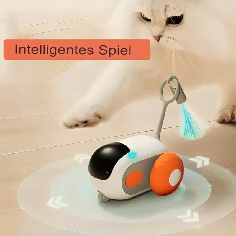 Intelligentes Katzenspielzeugauto™ | Unendlicher Spaß für Haustiere