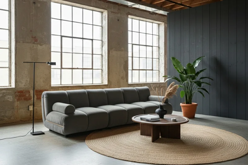 KAWOLA Modulsofa LAYLA 3-Sitzer 3 Module Velvet taupe