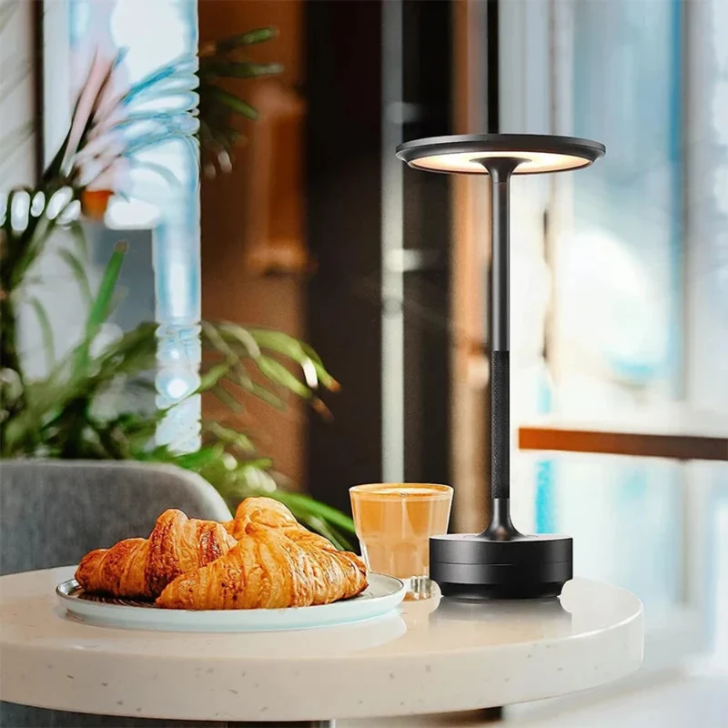 Wohnzimmerbeleuchtung™ | Wiederaufladbare LED Tischlampe