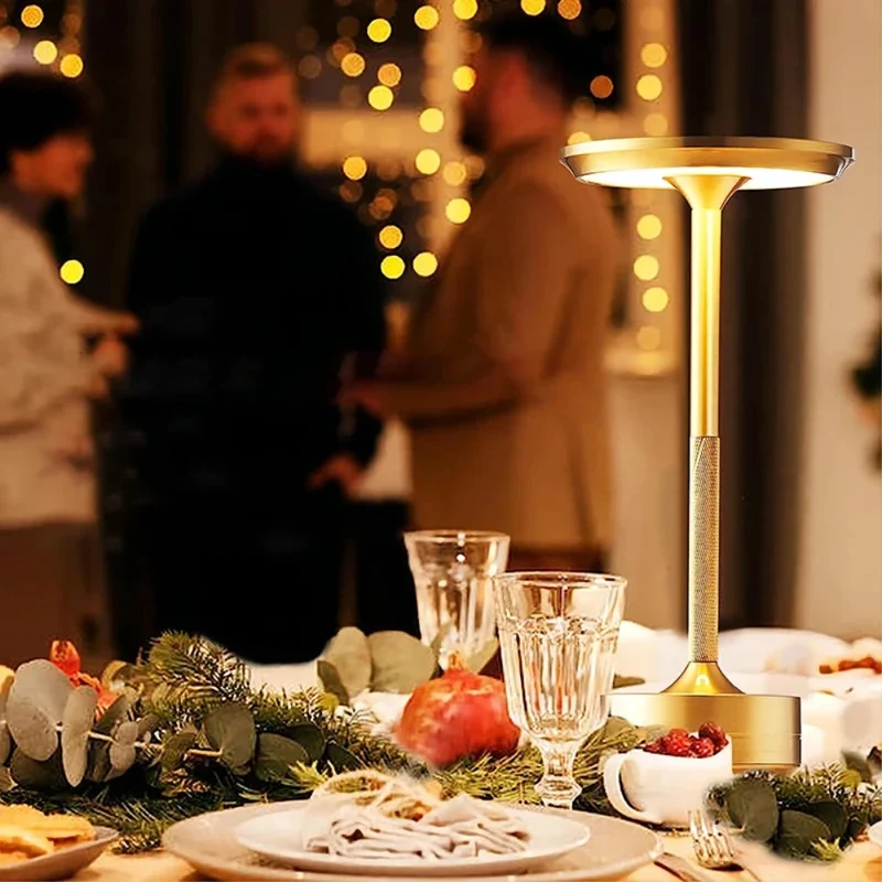 Wohnzimmerbeleuchtung™ | Wiederaufladbare LED Tischlampe