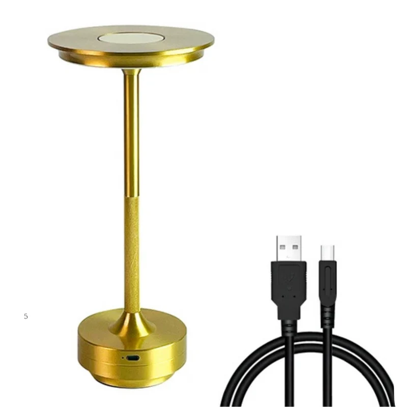 Wohnzimmerbeleuchtung™ | Wiederaufladbare LED Tischlampe