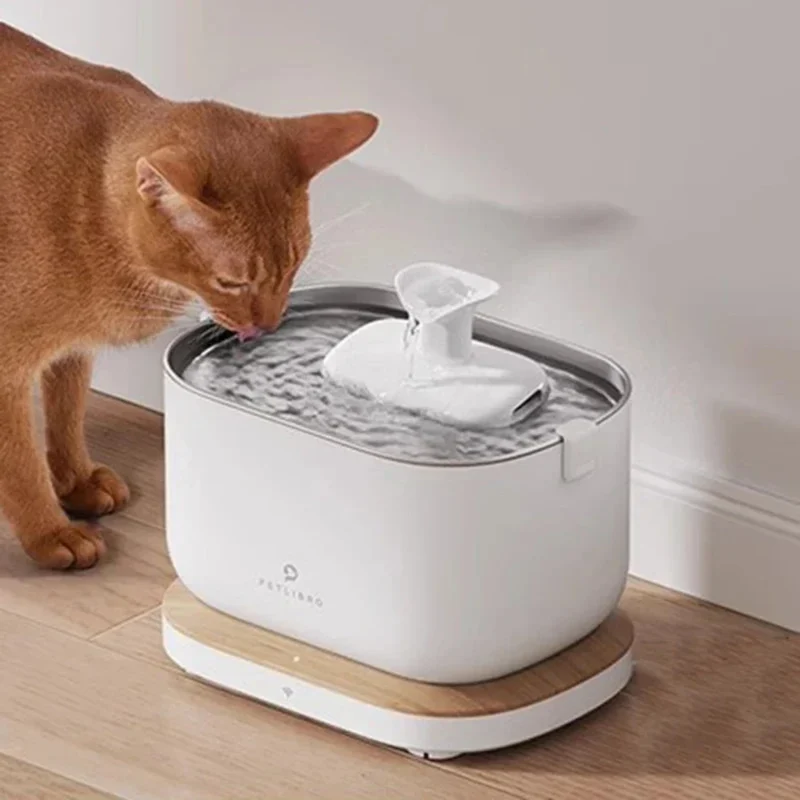 Katzenfutterspender aus Kunststoff™ | Intelligenter, geräuschloser Futterautomat für Katzen
