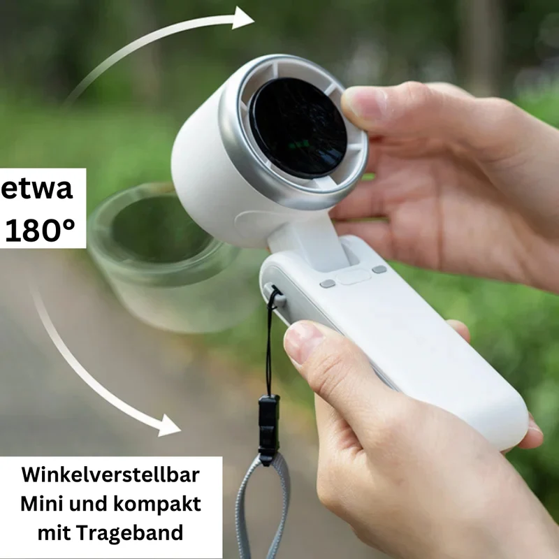 Handventilator™ | Erfrischende Kühlung für unterwegs