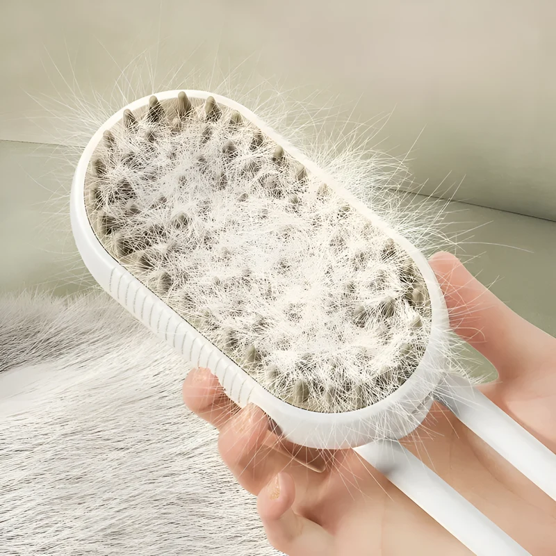 Spritzschutz für Katzenbürste™ | Dampfbürste Für Katzenfell