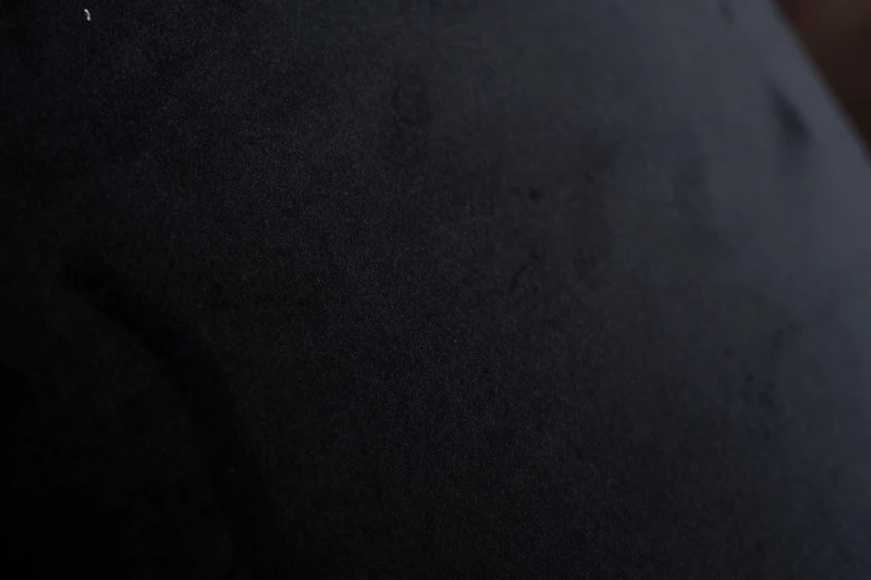 B-Ware KAWOLA Stuhl DEON Esszimmerstuhl Velvet schwarz