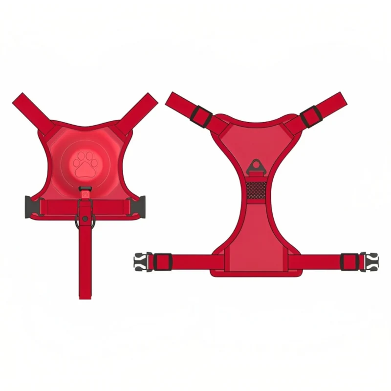 PullPooch™ | Hundegeschirr Pooch Saddle mit Pullerleine