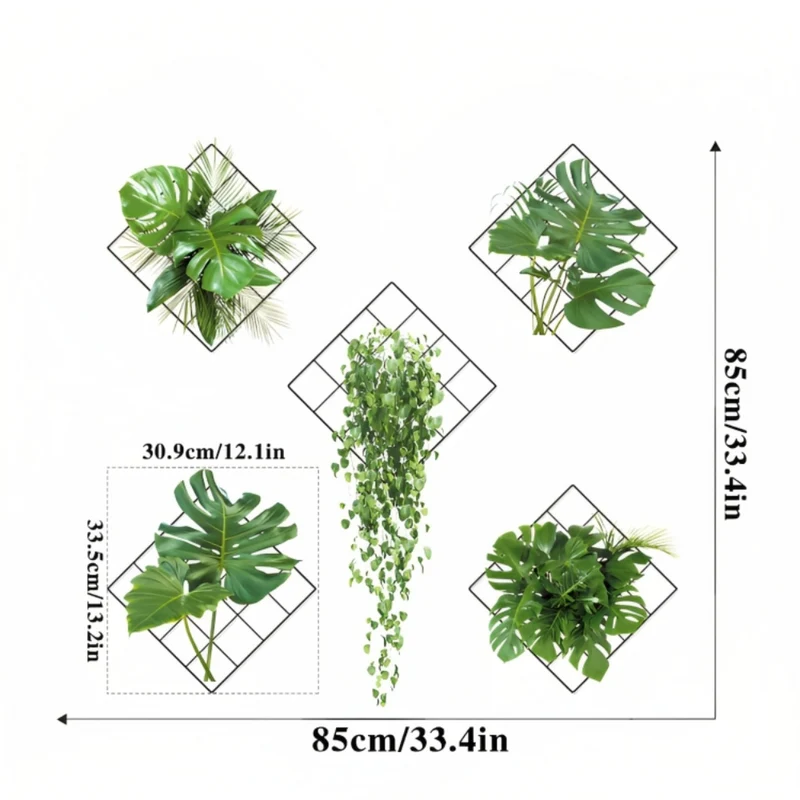 EcoGrove™ | Pflanzen Wandaufkleber
