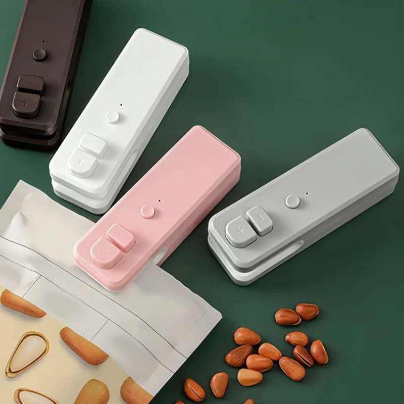 2-in-1-Heißsiegelgerät mit Cutter™ | Frisch Halten Mit Leidenschaft
