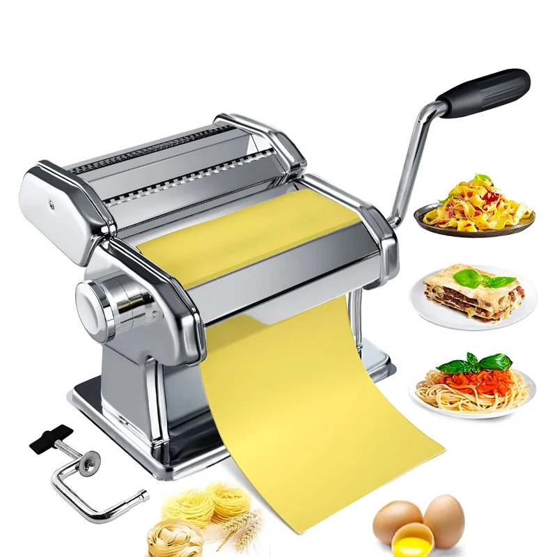 Nudelmaschine mit Handkurbel™ | Frische hausgemachte Nudelkreationen