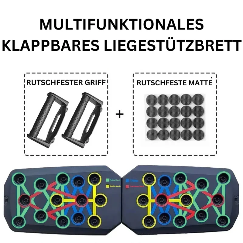 Liegestützbrett™ | Effektives Training, überall möglich