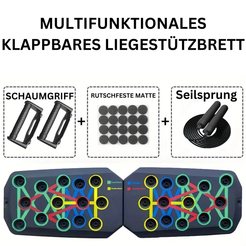 Liegestützbrett™ | Effektives Training, überall möglich