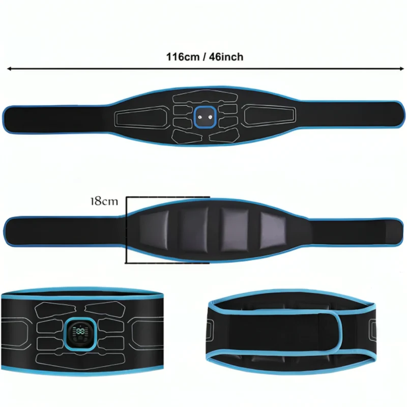 Elektrischer Bauchmuskelgürtel™ | Effektiver EMS Fitness Gürtel