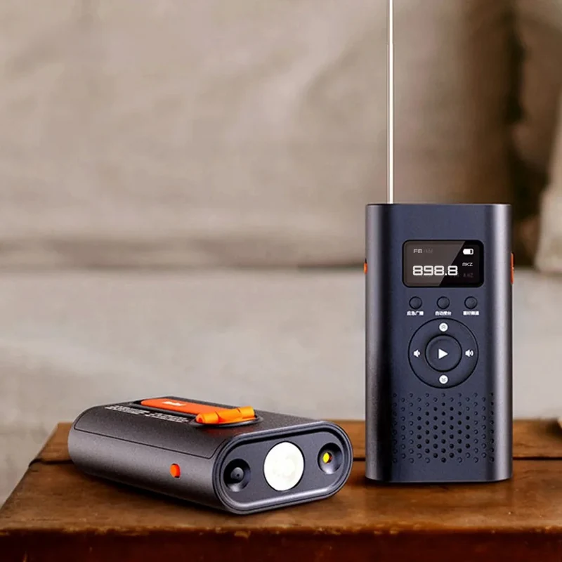 FM-Radio-Taschenlampe™ | Vielseitiges Outdoor-Notfallwunder