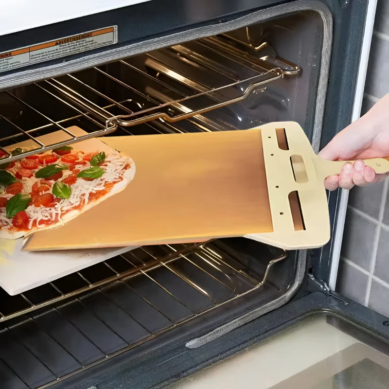 Premium-Schiebepizza™ | Perfekter Helfer für Pizzaliebhaber