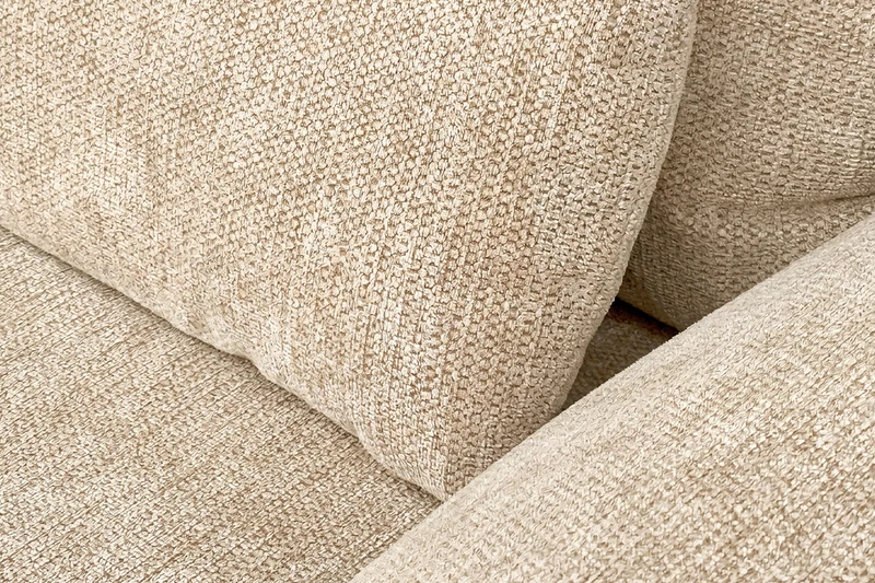 KAWOLA Funktionssofa HOLLY 2-Sitzer Stoff weiß