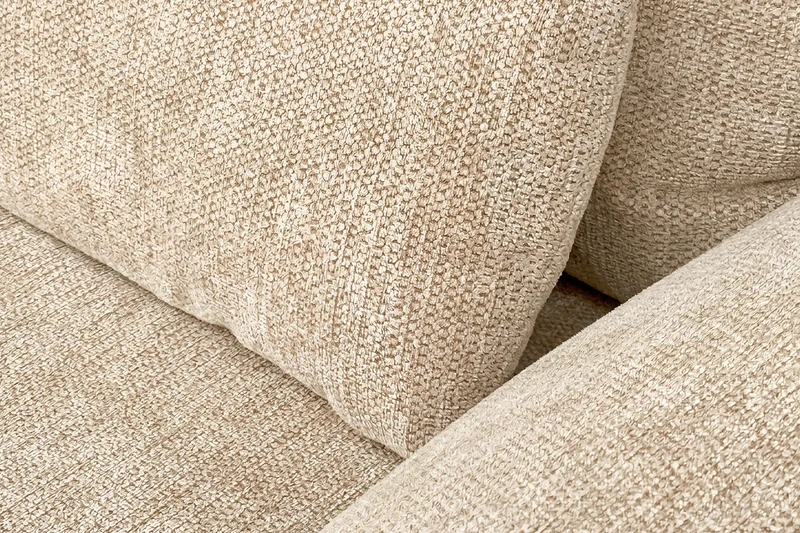 KAWOLA Funktionssofa HOLLY 2-Sitzer Stoff weiß