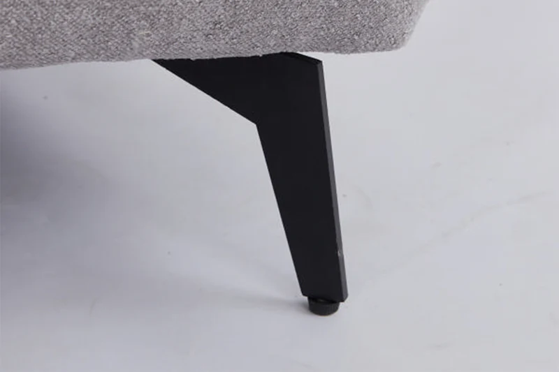 KAWOLA Sofa GARBO Designsofa Stoff grau