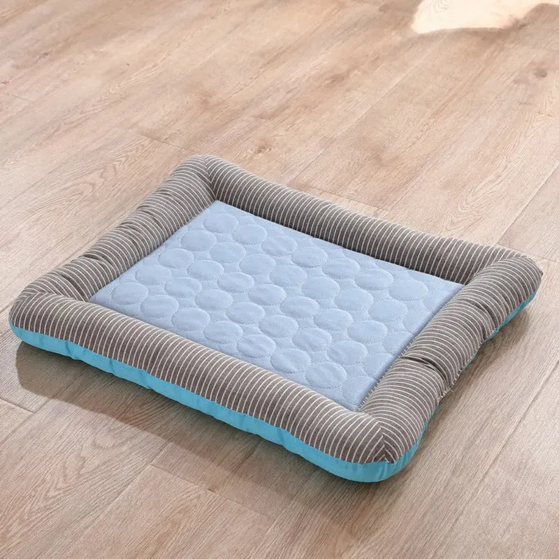 Cooles Schläfchen™ | Kühlkissenbett für Haustiere
