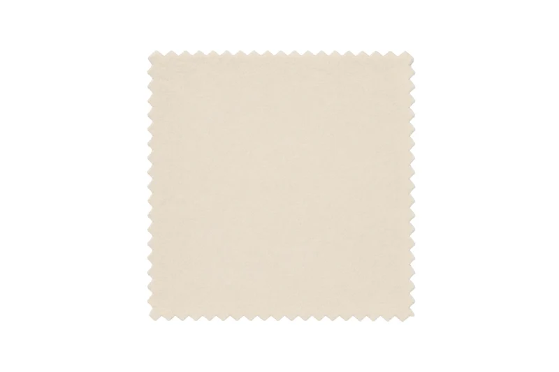 KAWOLA Stoffmuster Velvet creme