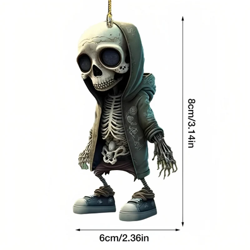 SkeletonCharm™ | Schädel-Zubehör für das Armaturenbrett