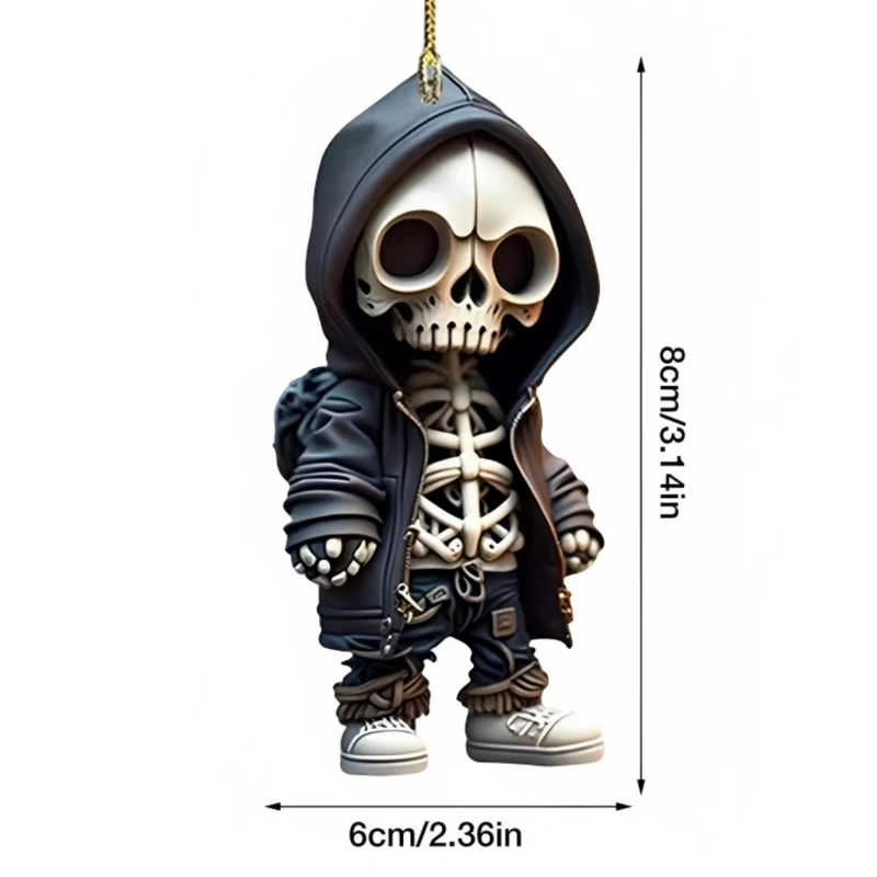 SkeletonCharm™ | Schädel-Zubehör für das Armaturenbrett