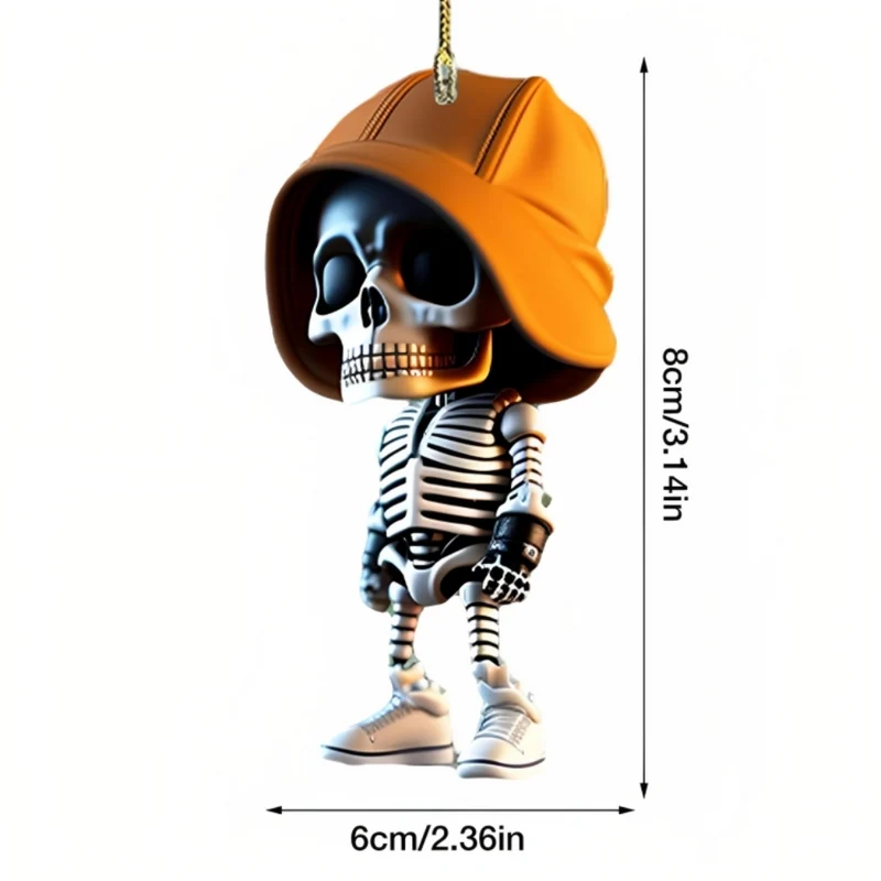 SkeletonCharm™ | Schädel-Zubehör für das Armaturenbrett