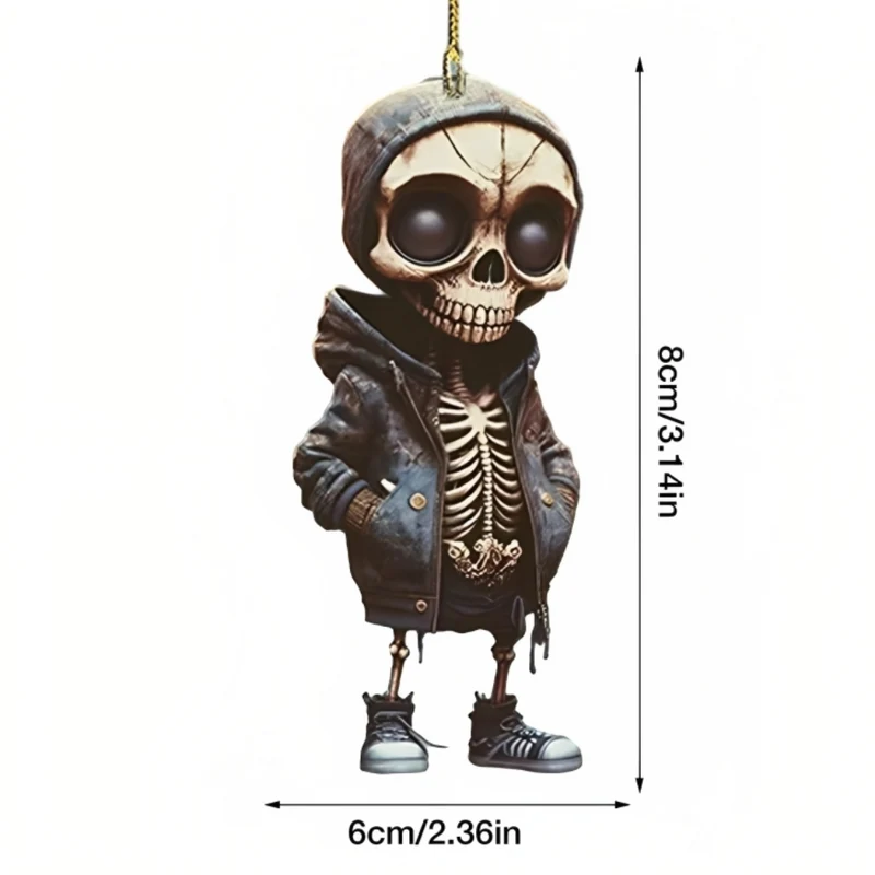 SkeletonCharm™ | Schädel-Zubehör für das Armaturenbrett