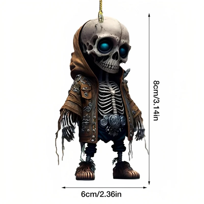 SkeletonCharm™ | Schädel-Zubehör für das Armaturenbrett