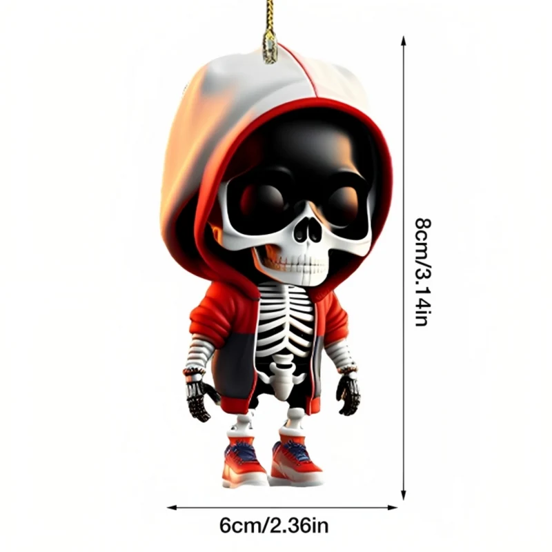 SkeletonCharm™ | Schädel-Zubehör für das Armaturenbrett