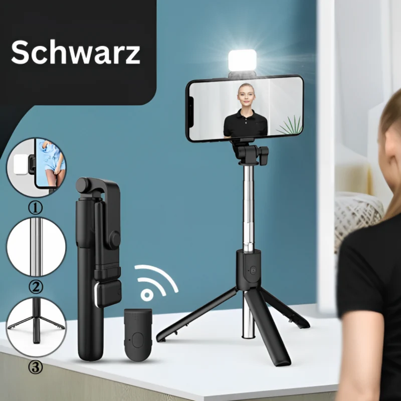 SnapMaster™ | Kabelloser Selfie-Stick
