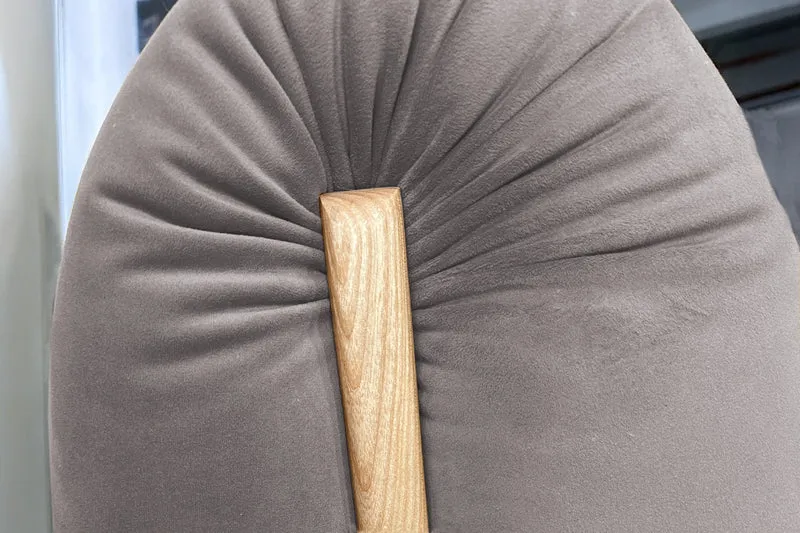 KAWOLA Modulsofa LAYLA 2-Sitzer 2 Module Velvet taupe