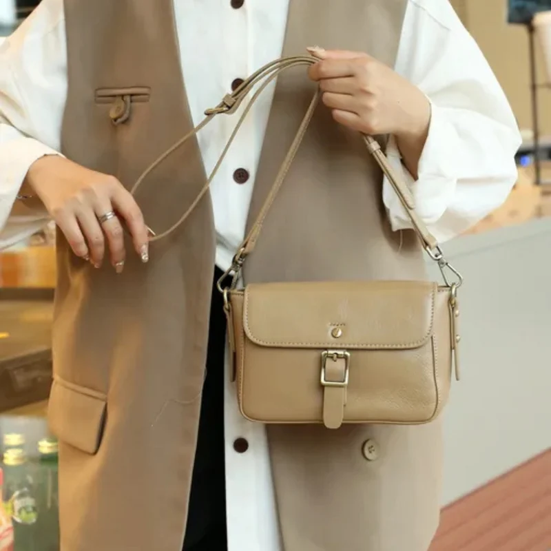Umhängetasche aus Leder™ | Elegante Leder-Umhängetasche für Damen