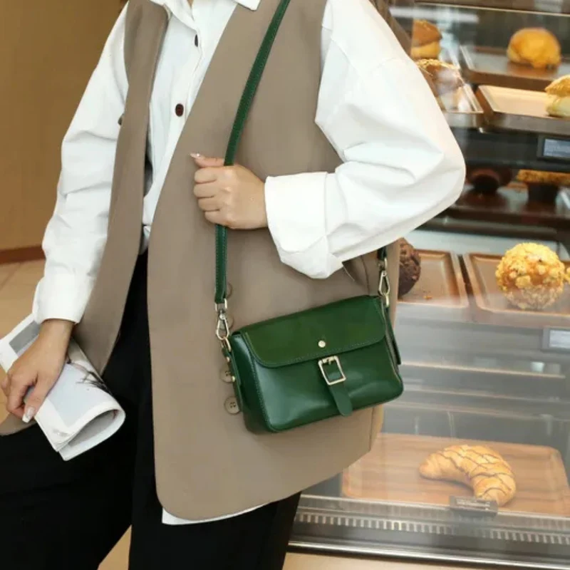 Umhängetasche aus Leder™ | Elegante Leder-Umhängetasche für Damen