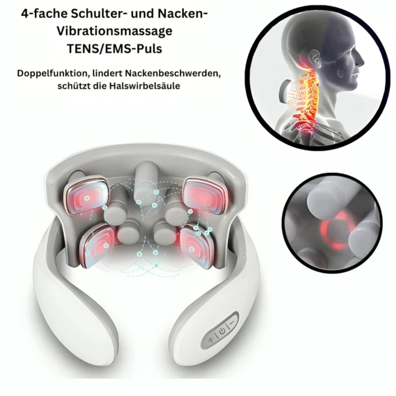 Multifunktions-Nackenmassagegerät™ | Mühelose Entspannung Jederzeit