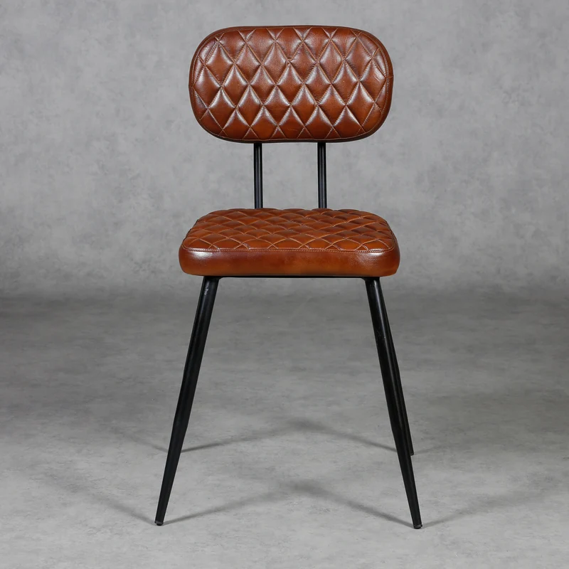 Esszimmerstühle Braun Leder