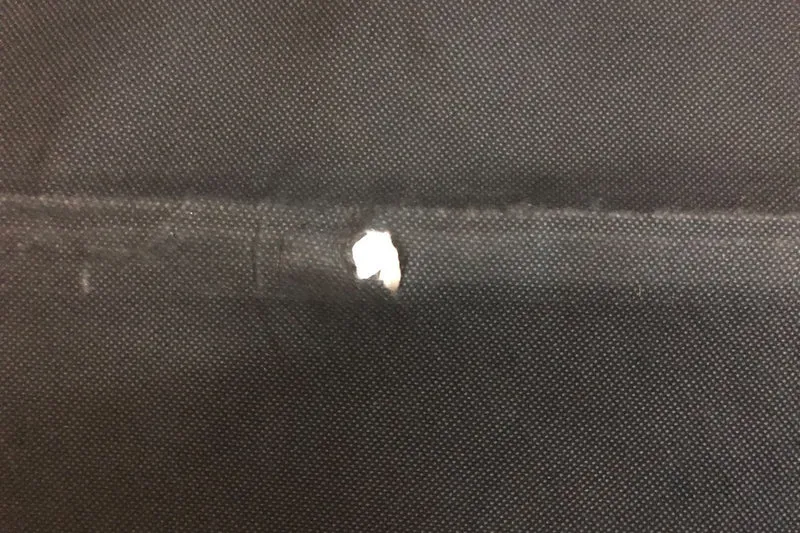 B-Ware KAWOLA Big Sofa NERLA Stoff Velvet grün
