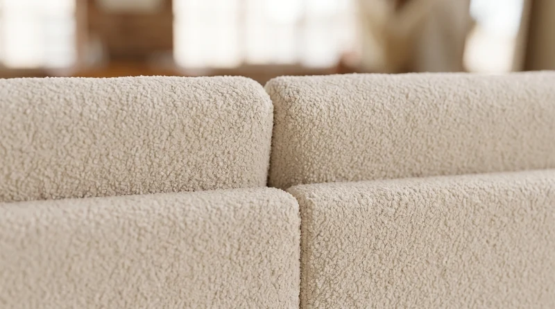 KAWOLA Sofa MARLIN Ecksofa Stoff beige