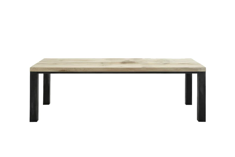 KAWOLA Esstisch NELA Massivholz Eiche Sand 180x100x76cm