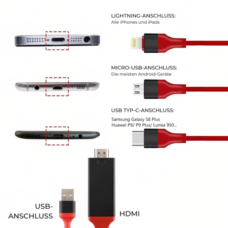 MediaFlow™ | HDMI-Kabel für iOS und Android
