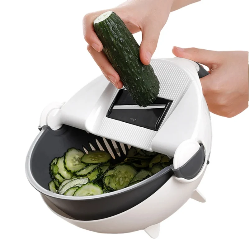 9-in-1-Multifunktions-Gemüseschneider™ | Einfaches Schneiden Freude Am Kochen
