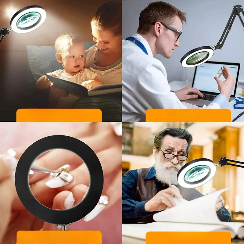 Leuchtlupe LED™ | Perfekte Leselampe für Detailarbeit